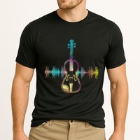 Music Notes Classical Musician Violin Player Gift Violin Cooling Performance Crew T-Shirt