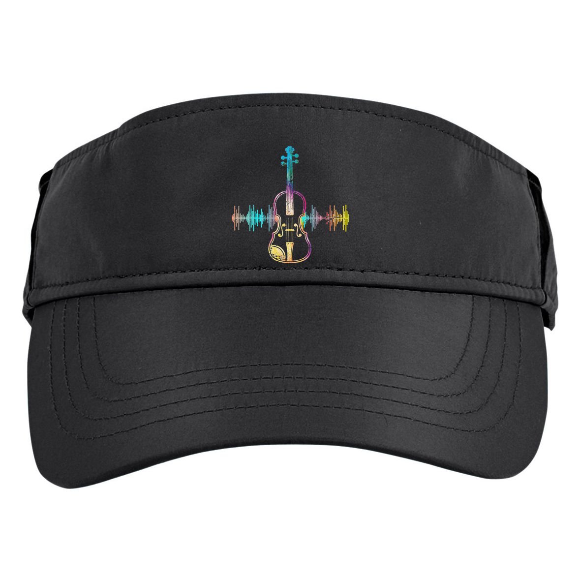 Music Notes Classical Musician Violin Player Gift Violin Adult Drive Performance Visor