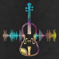 Music Notes Classical Musician Violin Player Gift Violin Adult Drive Performance Visor