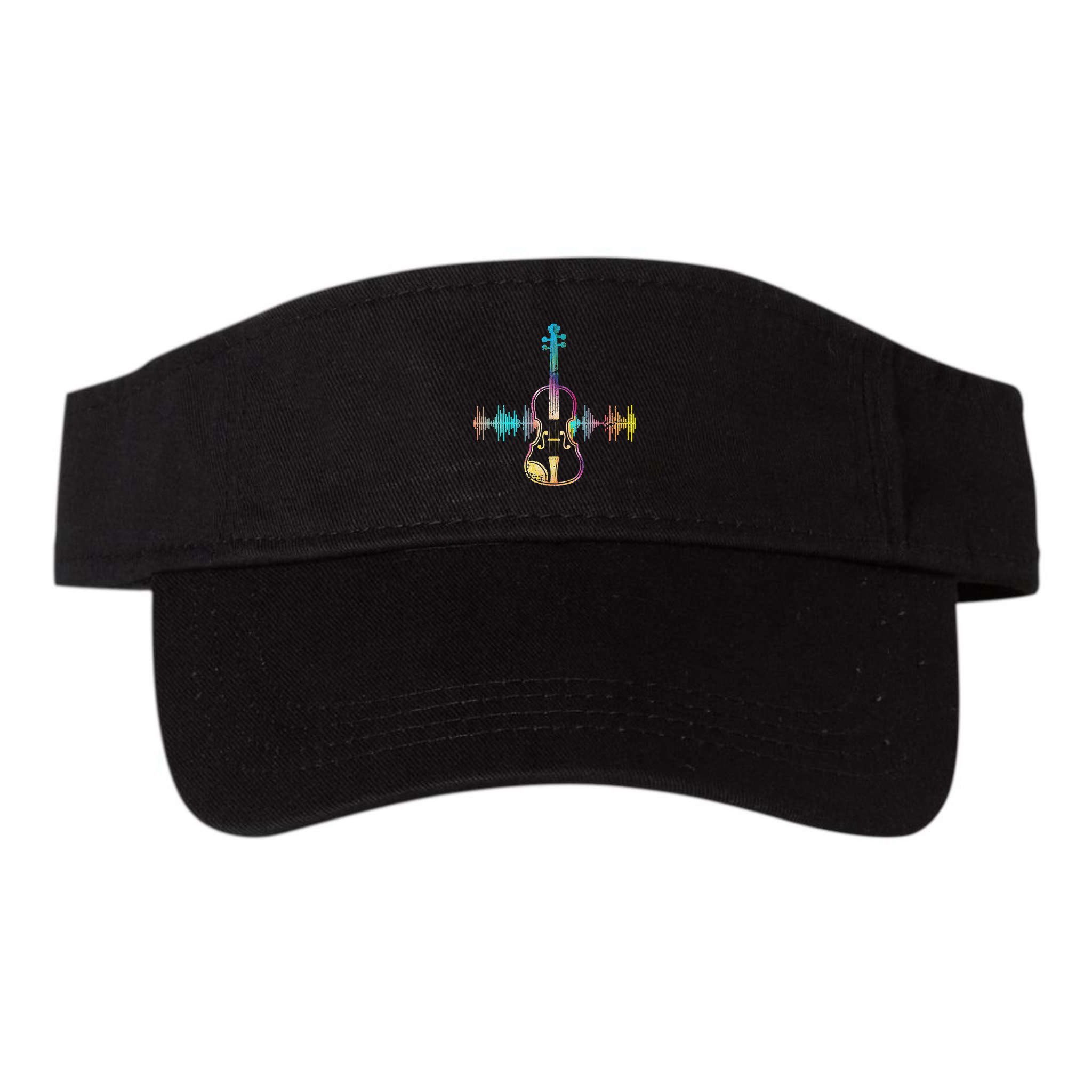 Music Notes Classical Musician Violin Player Gift Violin Visor