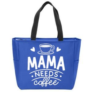 Mama Needs Coffee Zip Tote Bag