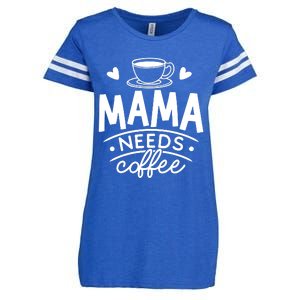 Mama Needs Coffee Enza Ladies Jersey Football T-Shirt