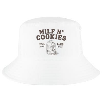 Milf N Cookies Stay At Home Cool Comfort Performance Bucket Hat