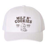 Milf N Cookies Stay At Home Yupoong Adult 5-Panel Trucker Hat