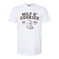 Milf N Cookies Stay At Home Softstyle CVC T-Shirt