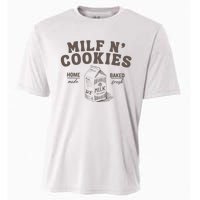 Milf N Cookies Stay At Home Cooling Performance Crew T-Shirt