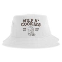 Milf N Cookies Stay At Home Sustainable Bucket Hat