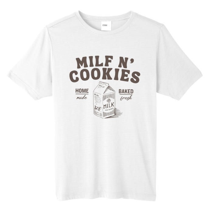 Milf N Cookies Stay At Home Tall Fusion ChromaSoft Performance T-Shirt