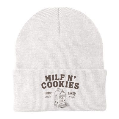 Milf N Cookies Stay At Home Knit Cap Winter Beanie