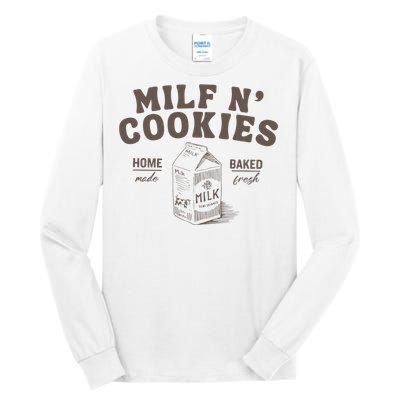 Milf N Cookies Stay At Home Tall Long Sleeve T-Shirt