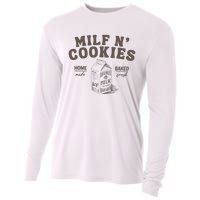 Milf N Cookies Stay At Home Cooling Performance Long Sleeve Crew