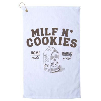 Milf N Cookies Stay At Home Golf Towel