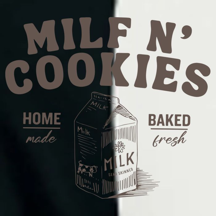 Milf N Cookies Stay At Home Infant Baby Jersey Bodysuit