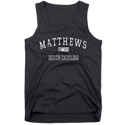 Matthews North Carolina NC Vintage Tank Top