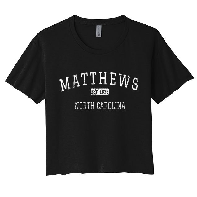 Matthews North Carolina NC Vintage Crop Top