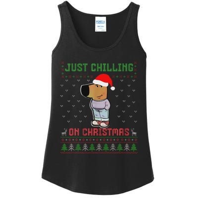 My New Character Is A Chill Guy Meme Funny Chill Guy Meme Ladies Essential Tank