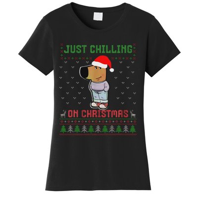 My New Character Is A Chill Guy Meme Funny Chill Guy Meme Women's T-Shirt