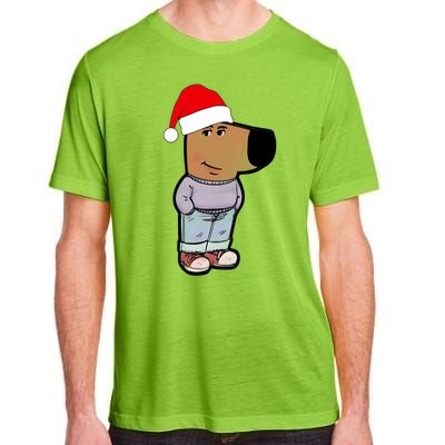 My New Character Is A Chill Guy Funny Christmas Dog Meme Adult ChromaSoft Performance T-Shirt