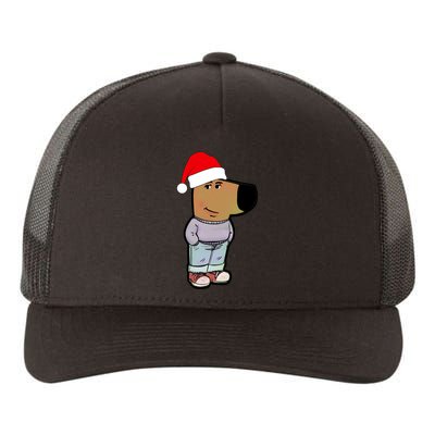 My New Character Is A Chill Guy Funny Christmas Dog Meme Yupoong Adult 5-Panel Trucker Hat