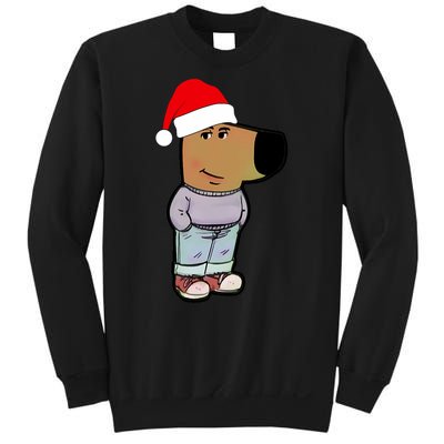 My New Character Is A Chill Guy Funny Christmas Dog Meme Sweatshirt