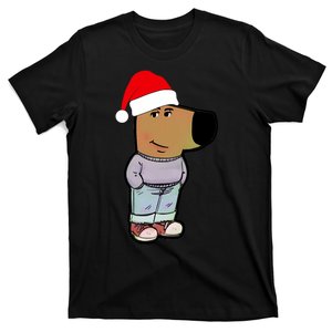 My New Character Is A Chill Guy Funny Christmas Dog Meme T-Shirt