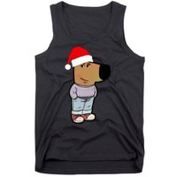 My New Character Is A Chill Guy Funny Christmas Dog Meme Tank Top