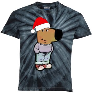 My New Character Is A Chill Guy Funny Christmas Dog Meme Kids Tie-Dye T-Shirt