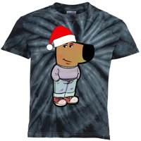 My New Character Is A Chill Guy Funny Christmas Dog Meme Kids Tie-Dye T-Shirt