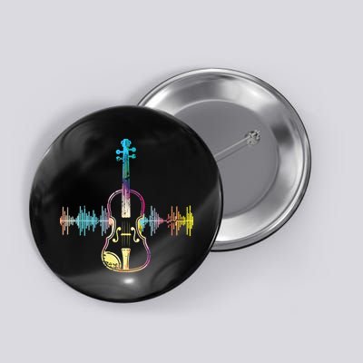 Music Notes Classical Musician Violin Player Gift Violin Button