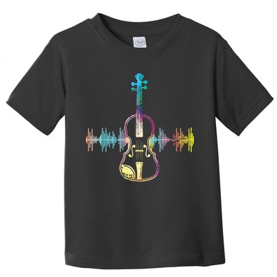 Music Notes Classical Musician Violin Player Gift Violin Toddler T-Shirt