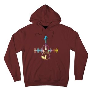 Music Notes Classical Musician Violin Player Gift Violin Hoodie