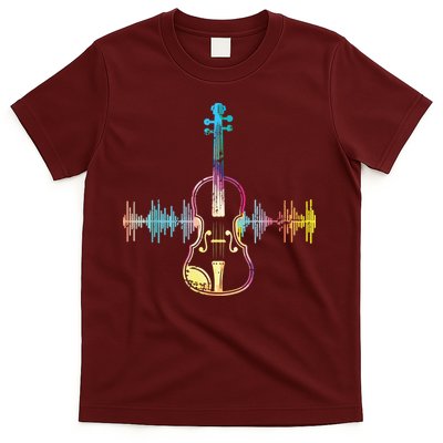 Music Notes Classical Musician Violin Player Gift Violin T-Shirt
