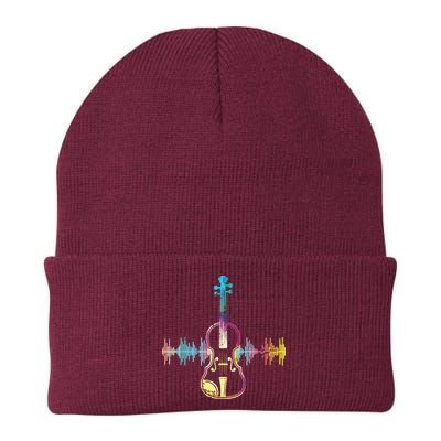 Music Notes Classical Musician Violin Player Gift Violin Beanie