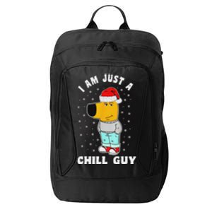 My New Character Is A Chill Guy Funny I Am Just A Chill Guy City Backpack