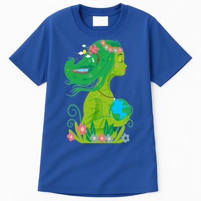 Mother Nature Conservation Earth Earth Day Druid Gift Meaningful Gift Tall T-Shirt