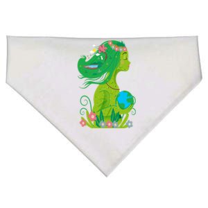 Mother Nature Conservation Earth Earth Day Druid Gift Meaningful Gift USA-Made Doggie Bandana