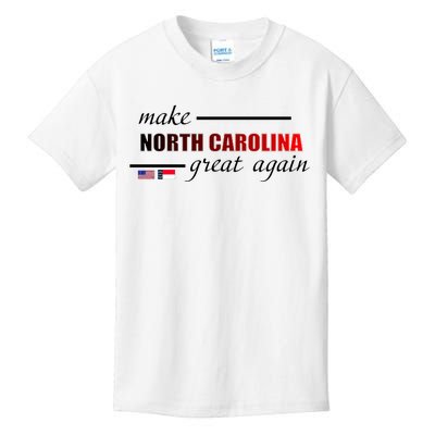 Make North Carolina Great Again Kids T-Shirt