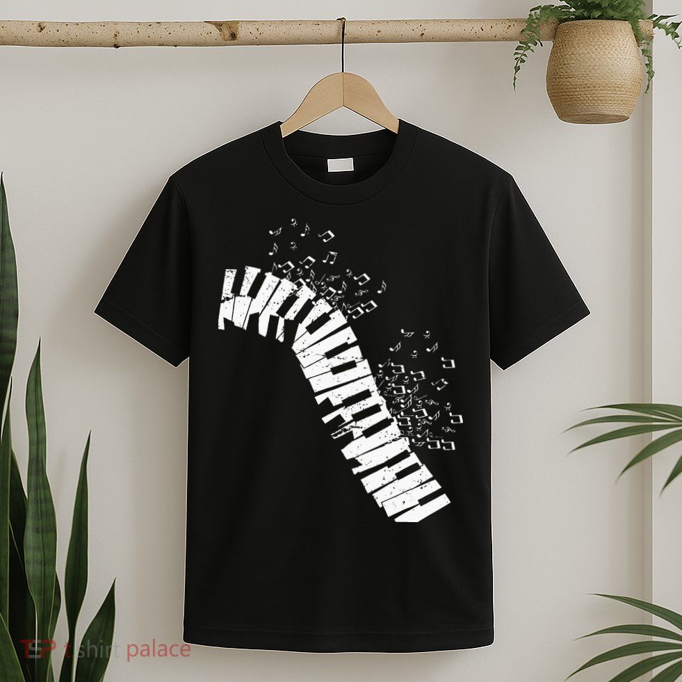 Music Notes Classical Music Instrument Piano T-Shirt