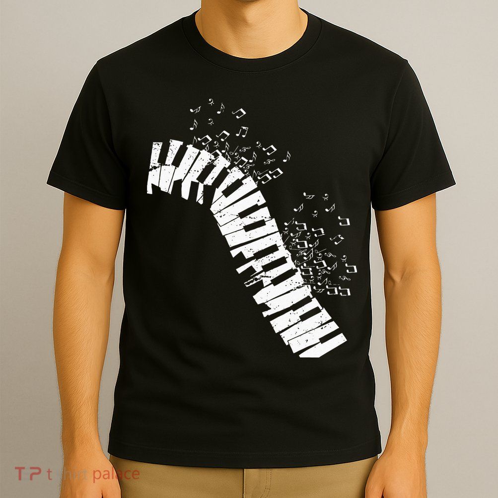 Music Notes Classical Music Instrument Piano T-Shirt