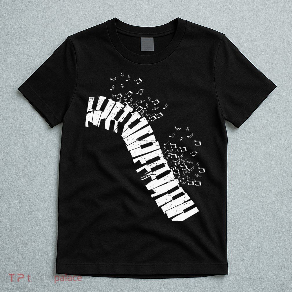 Music Notes Classical Music Instrument Piano T-Shirt