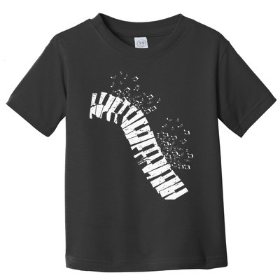 Music Notes Classical Music Instrument Piano Toddler T-Shirt