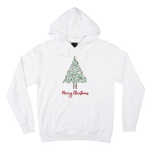 Musical Notes Christmas Tree Hoodie