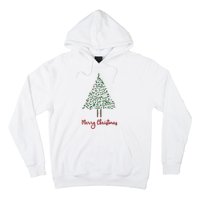 Musical Notes Christmas Tree Hoodie