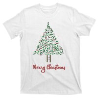 Musical Notes Christmas Tree T-Shirt