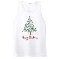 Musical Notes Christmas Tree PosiCharge Competitor Tank