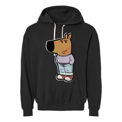 My New Character Is A Chill Guy Meme Funny Chill Guy Meme Garment-Dyed Fleece Hoodie