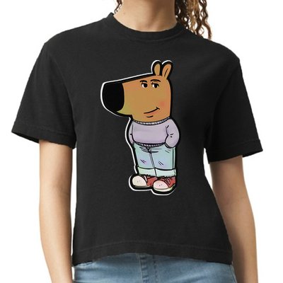 My New Character Is A Chill Guy Meme Funny Chill Guy Meme Comfort Colors Boxy T-Shirt