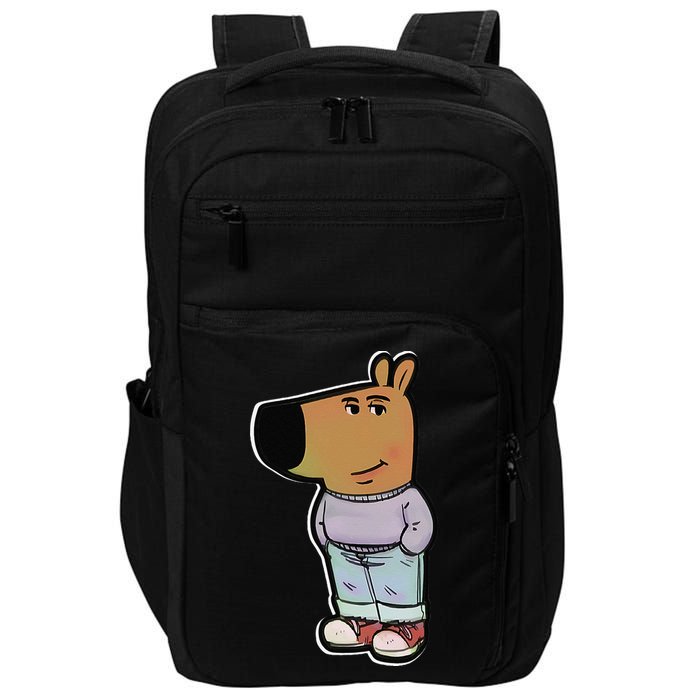 My New Character Is A Chill Guy Meme Funny Chill Guy Meme Impact Tech Backpack