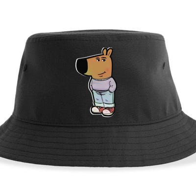 My New Character Is A Chill Guy Meme Funny Chill Guy Meme Sustainable Bucket Hat