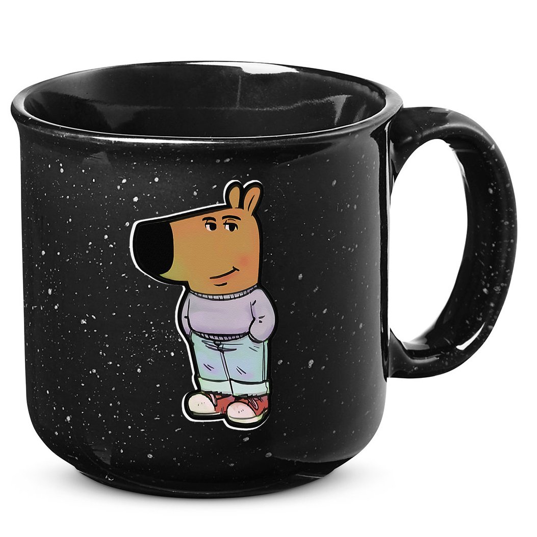 My New Character Is A Chill Guy Meme Funny Chill Guy Meme 15oz Campfire Ceramic Mug